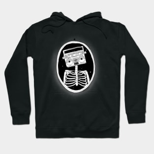 Radio + silly skeleton Hoodie